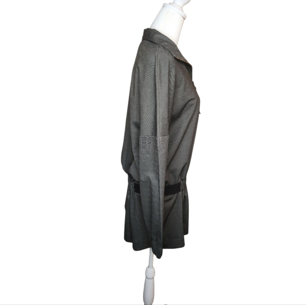 Epoque Evolution Grey Half Zip Pullover Elastic W… - image 2